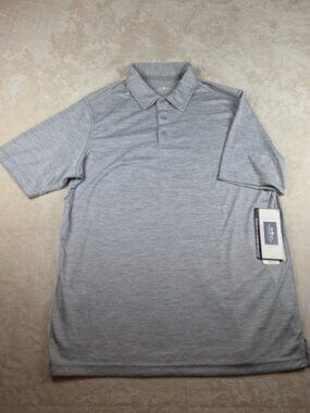 Charles River Apparel Men’s Polo – Gray – Medium – NWT